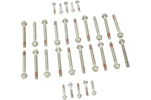 Michigan Motorsports LS Head Bolt Kit | Fits 2004-2013 GM LS Engines | 4.8L 5.3L 6.0L 6.2L 7.0L LS2 LS3 LS7 LQ4 LQ9 LC9 LY6 LM7 | Stock Replacement Cylinder Head Bolt Set