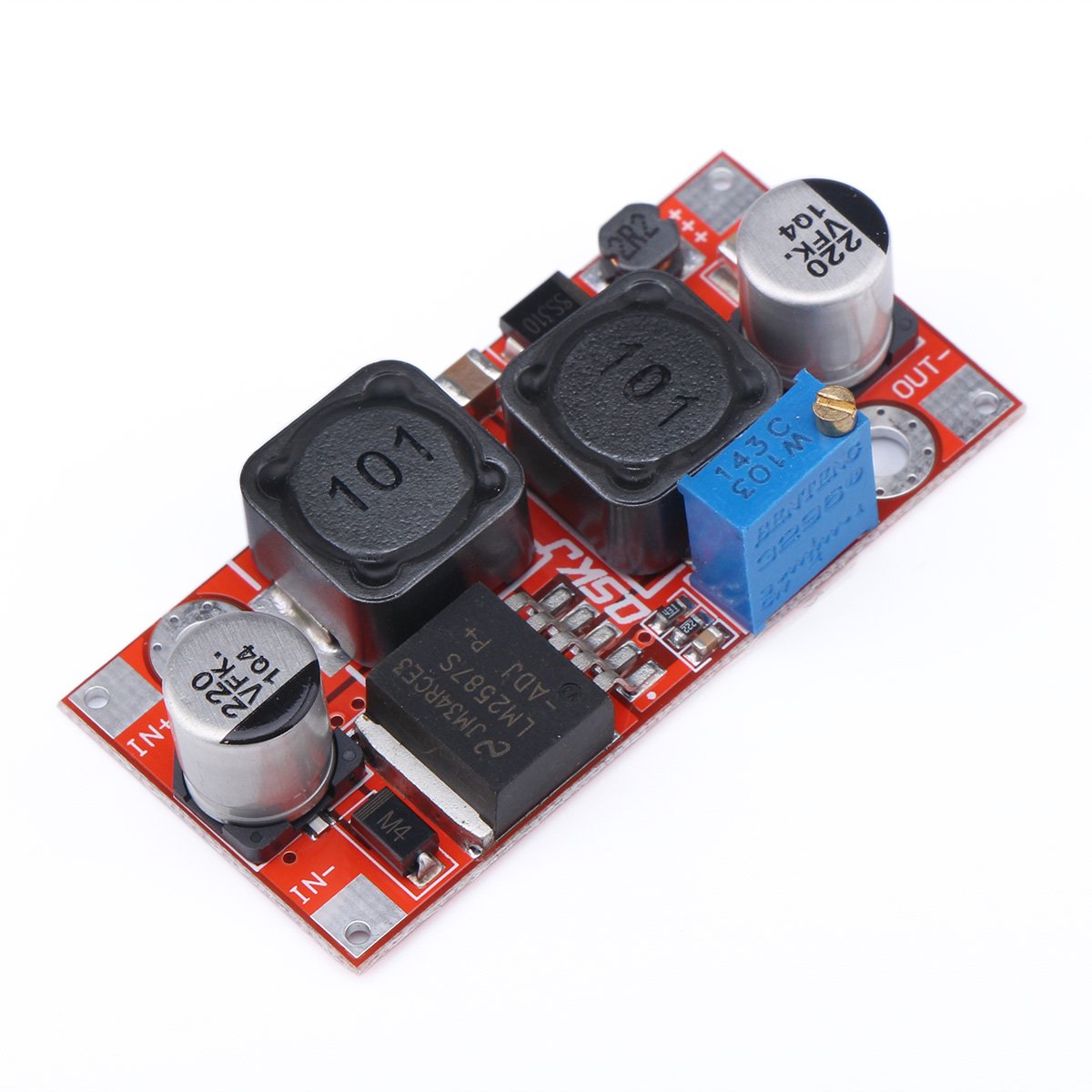 Voltage Regulator Board, DROK DC 3V35V to 1.230V Auto Step Up Down
