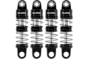 INJORA Aluminum 22.5mm Oil Shocks for 1/30 Axial SCX30