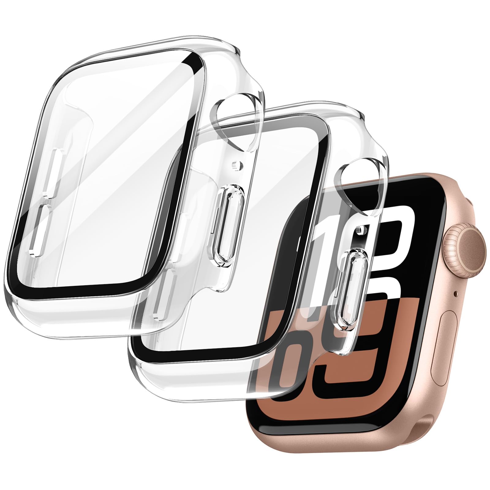 JETech Case with Screen Protector for Apple Watch