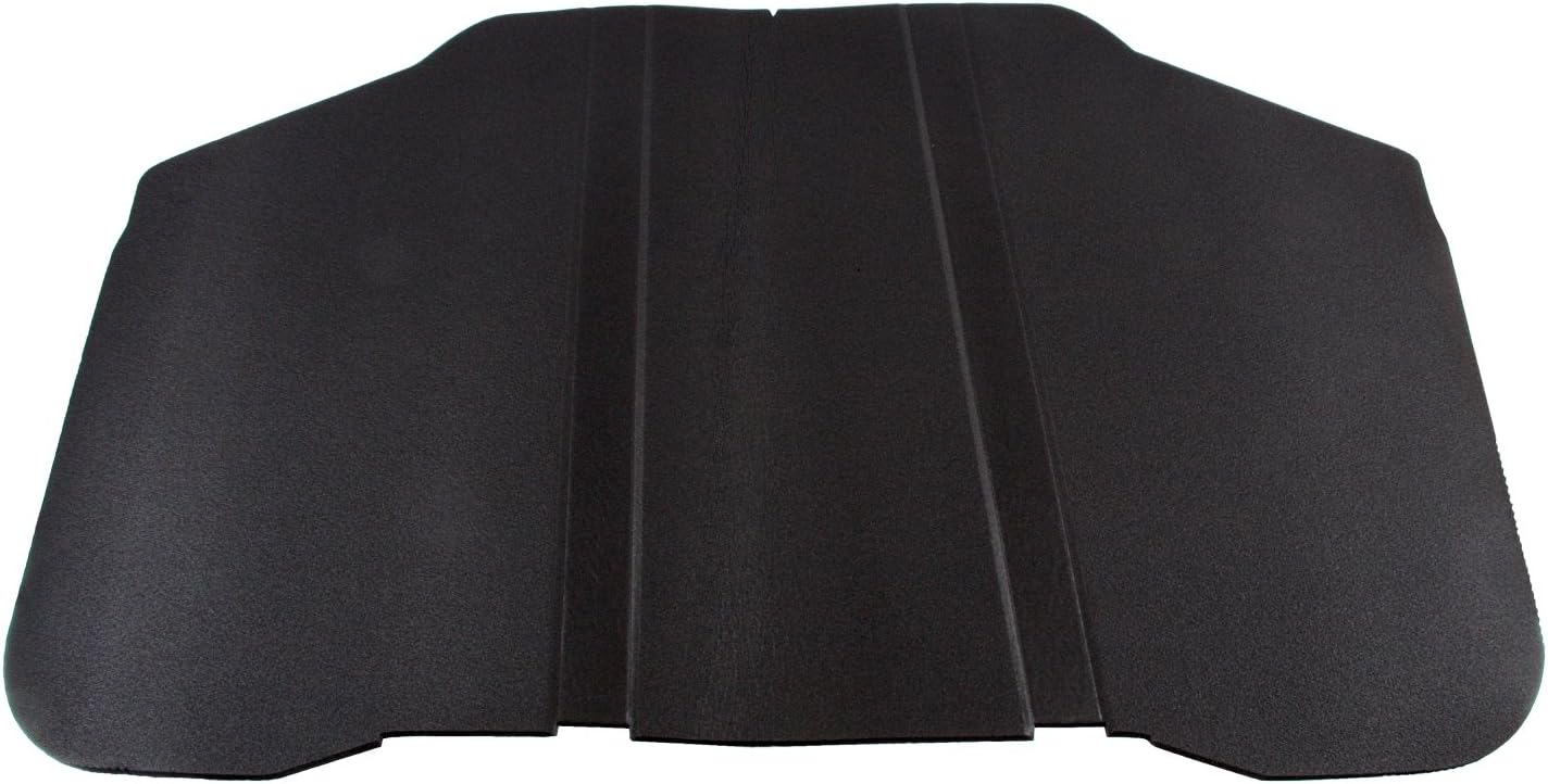 febi bilstein 08903 Insulation for engine hood pack of one, Black