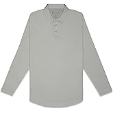 BYLT Performance Drop-Cut Polo Long Sleeve Men's Shirt