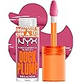 NYX PROFESSIONAL MAKEUP Duck Plump High Pigment Plumping Lip Gloss with Spicy Ginger, Vegan Lip Makeup - Pick Me Pink (Soft Rose Pink)