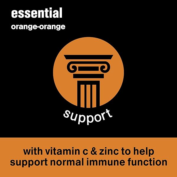 VITAMINWATER ESSENTIAL ELECTROLYTE ENHANCED WATER W/VITAMINS, ORANGE-ORANGE DRINKS, 20 FL OZ, 12 PACK