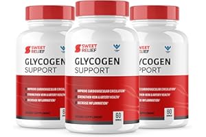 (3 Pack) Sweet Relief Glycogen Support - SweetRelief Blood Vessel Cleaner, Sweet Relief Capsules, Advanced Formula for Overal