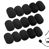 40 Pcs Lapel Microphone Windscreen,Headset