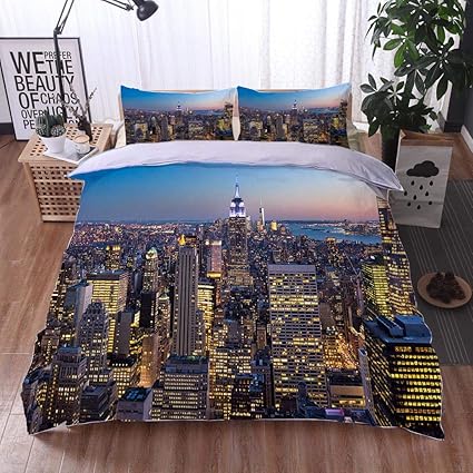 Amazon Com Hoomore Bed Comforter 3 Piece Duvet All Season New