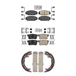Transit Auto Front Rear Ceramic Disc Brake Pads Kit