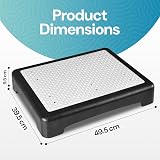 ASAB Portable Half Step Stool Non Slip Mobility Aid 49x39x9.5 cm view 6