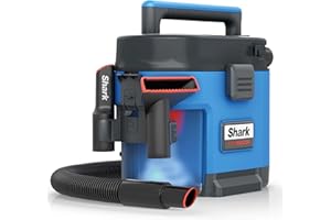 Shark VS100 MessMaster Portable Wet Dry Vacuum, Small Shop Vac, 1 Gallon Capacity, Corded, Perfect for Pets & Cars, AnyBag Te