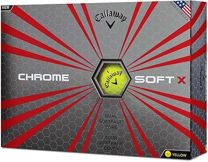 callaway chrome soft x yellow