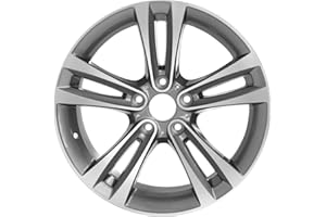 LUNEGUE 18" X 8" Wheel Rim Fits for BMW 3 Series 4 Series OEM Design Wheel 18" 18x8 Machined Grey 2012-2020 Single Replacement Rim