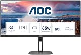 AOC U34V5C 34 Inch QHD Monitor 100Hz USB-C DP Hub Speaker VA view 2