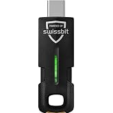 Swissbit iShield Key 2 FIDO2 USB-C Security Key with NFC &ndash; FIDO Certified, Passwordless Authentication, Passkey &amp; U2F, Phishing-Resistant Security for Enterprise