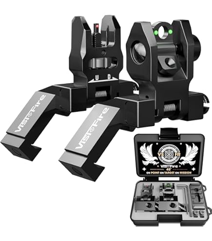 Amazon.com: GOTICAL 45 Degree Offset Flip Up Sight | Low Profile