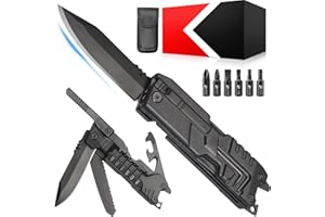 WILLUCK Gifts for Men Dad Husband Him - Stocking Stuffers for Men Adults, 22 in 1 Multitool Knife - Birthday Gifts for Men, Christmas Anniversary Mens Gifts - Practical Gift Idea for Camping, Outdoor