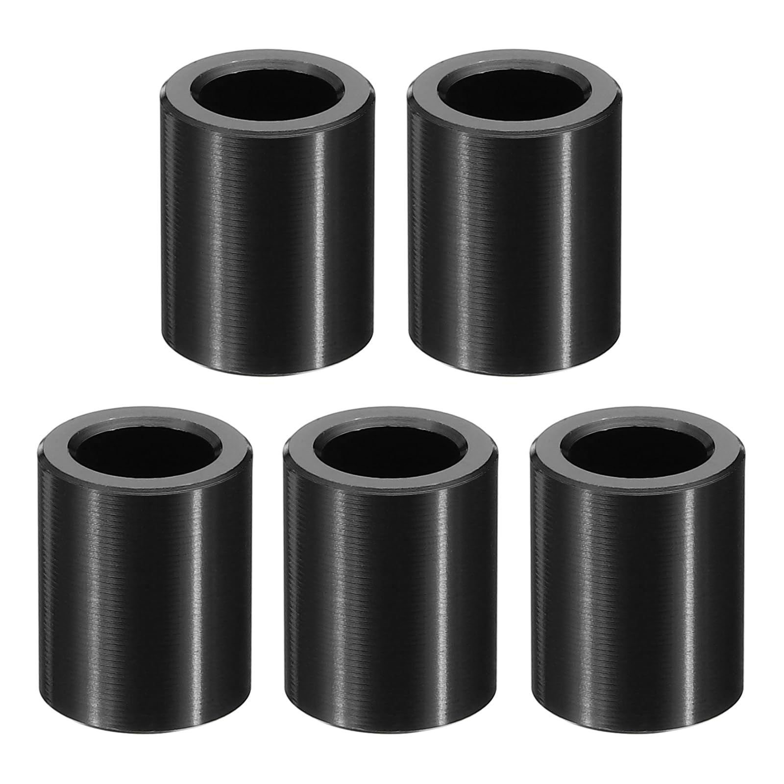 PATIKIL M8 Aluminum Spacers, 5 Pcs Metal Spacer Aluminum M8 x 1/2" OD x 3/4" L Aluminum Spacer Screw Standoff Round for 5/16" or M8 Screw Bolts