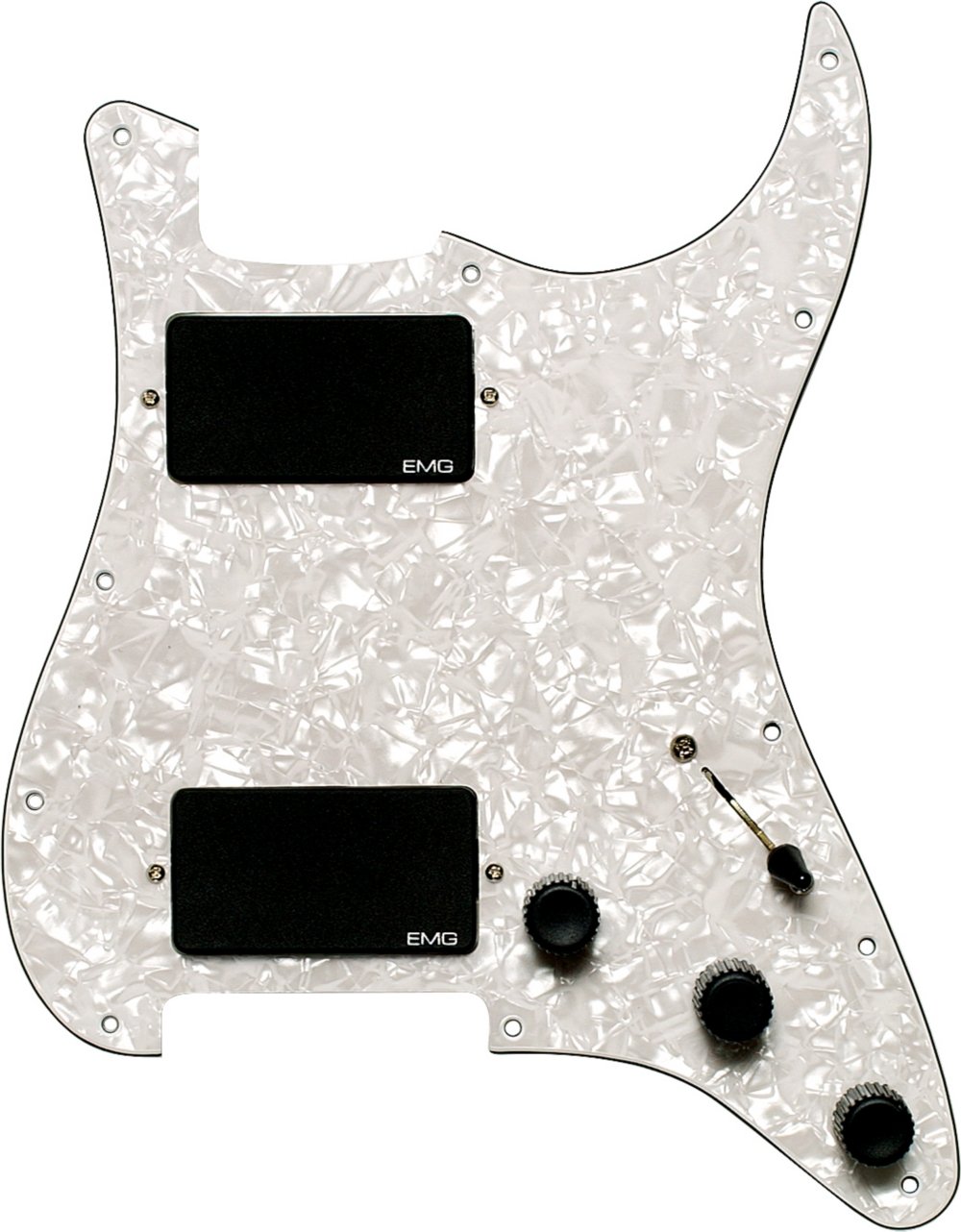 EMG KH 21 Kirk Hammett Set Perloid Pickguard White