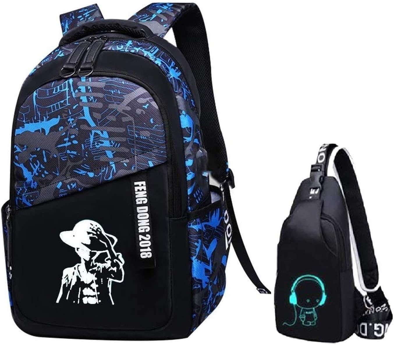 Oxford Schulrucksack Männer Ranzen Schultasche Jungen für Unisex