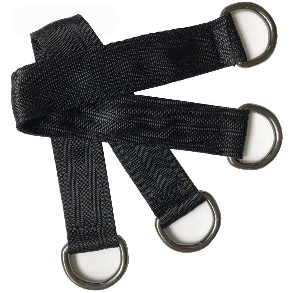 AIVOOF Tree Swing Straps, 2 PCS 25cm / 9.8inches Tree Swing Hanging Kit Heavy Duty Hanging Straps Holds 440 lbs Perfect for Hammock, Plank