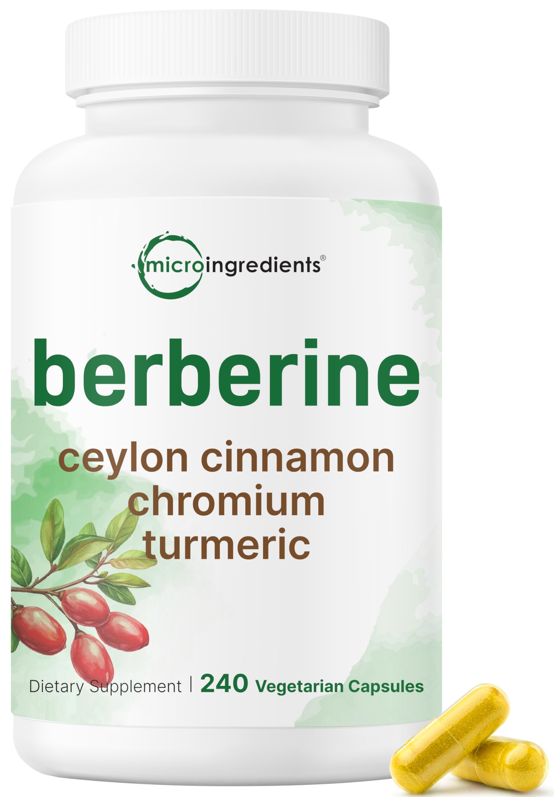 Berberine Ceylon Cinnamon Chromium Turmeric