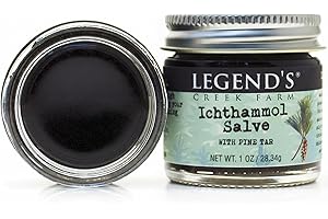 Legend's Creek Farm Ichthammol 20% & Pine Tar Ointment For Drawing - 1 Oz Jar
