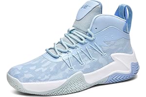 Bacury Womens Mens Basketball Shoes Comfortable Non Slip Outdoor Sport Volleyball Shoe