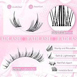 FADLASH Lash Clusters Natural Eyelash Clusters with