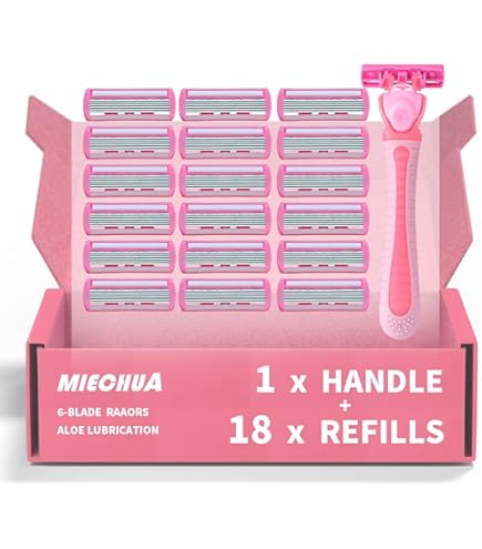 Amazon.com: Smooth TouchTM 6 Blade Razor System for Women