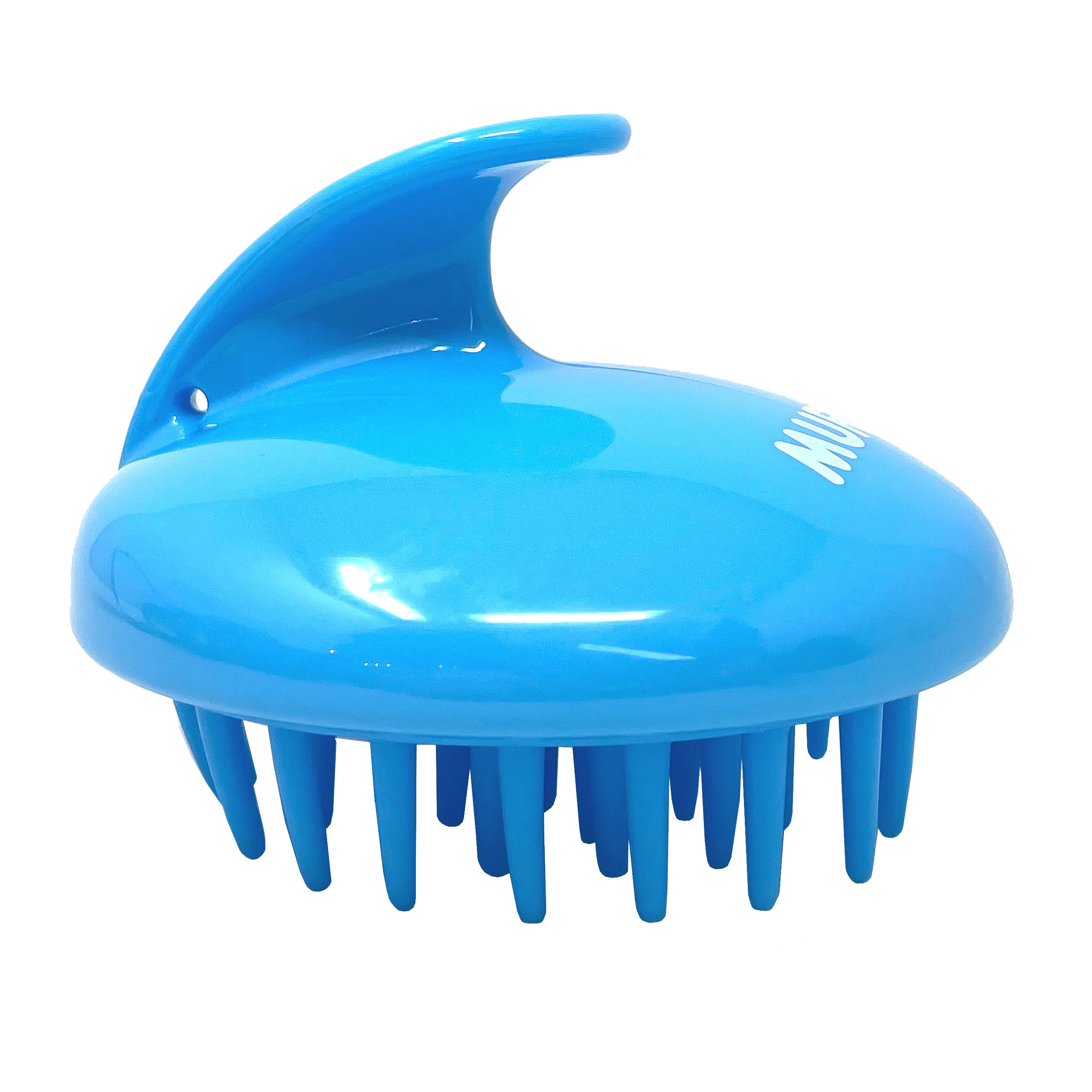 Cat Grooming Brush, Silicone Dog & Cat Hair Brush for Shedding, Kitten Brush & Dog Bath Brushes for Short or Long Hair – Blue