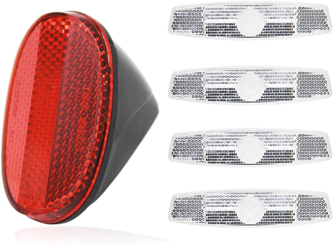 JCstarrie Bike Reflectors Set4Pcs Bike bicycle wheel Spoke Reflectors