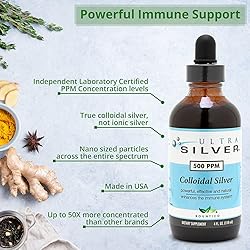 Ultra Silver® Colloidal Silver | 1,000 PPM, 4 Oz