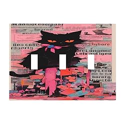Tewujay Decorative Light Switch Covers 3 Toggle