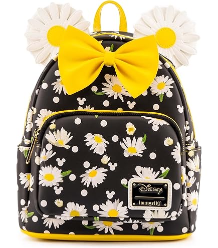 Loungefly Disney Exclusive Minnie Sunflower Mini Backpack : Clothing, Shoes & Jewelry