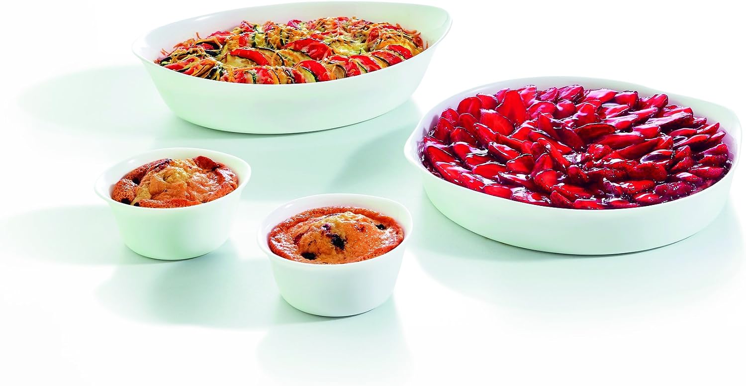 Luminarc, Smart Cuisine Carine Oval 250°C, Innovative Glass Oven Dish, Lightweight and Extra Durable, Easy to Clean - Image 5
