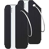 Travelambo Luggage Tags & Bag Tags Stainless Steel Aluminum