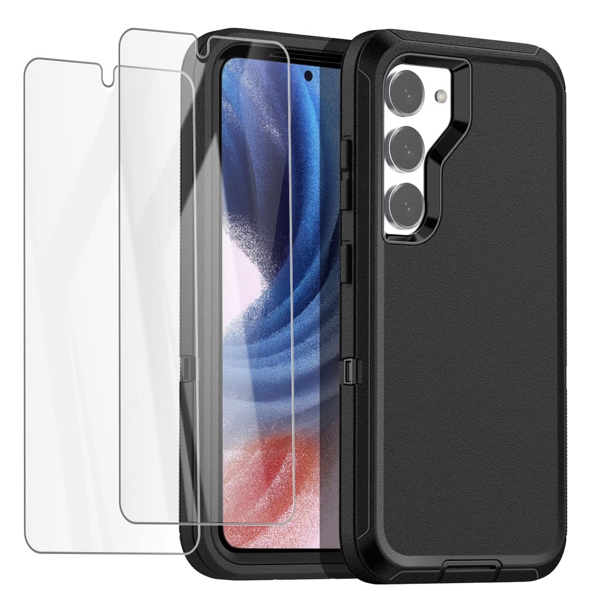 AICase for Samsung Galaxy S23 Case(6.1") with Screen Protector, Heavy Duty Drop Protection Full Body Rugged Shockproof/Dust Proof Military Protective Tough Durable for Samsung S23 6.1"_14