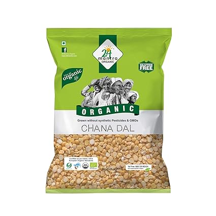 24 Mantra Organic Chana Dal, 1kg