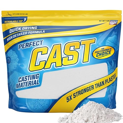Perfect Cast Mold Casting Powder, Fast-Curing, Non-Toxic, Water-Based ...