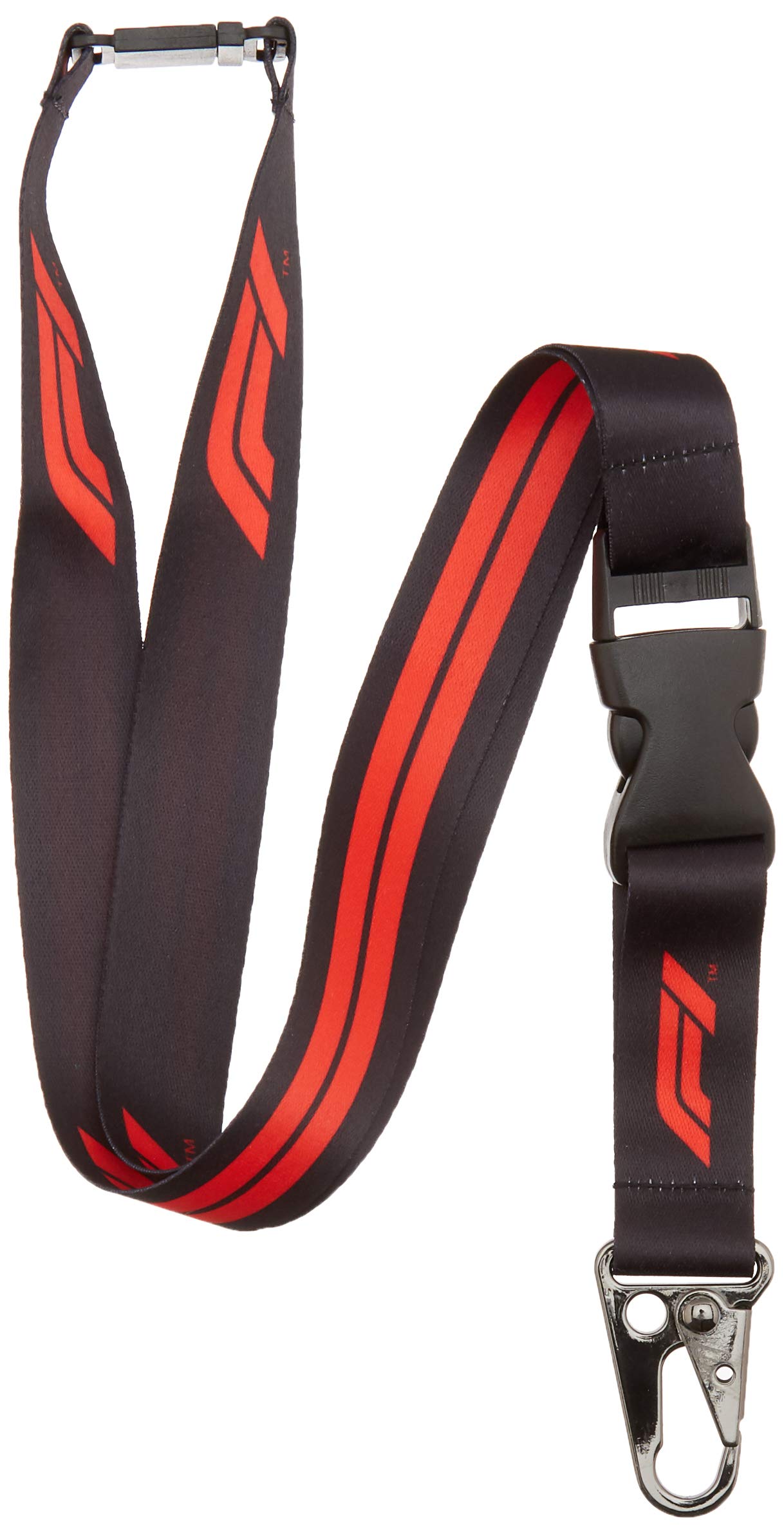 Fuel For Fans Unisex Formula 1 F1 Tech Collection Team Lanyard, Black, One size, 324901023