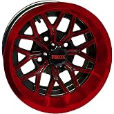 Red Hawk Wheel | OEM replacement, for golf cart, TIR-RX284-BR