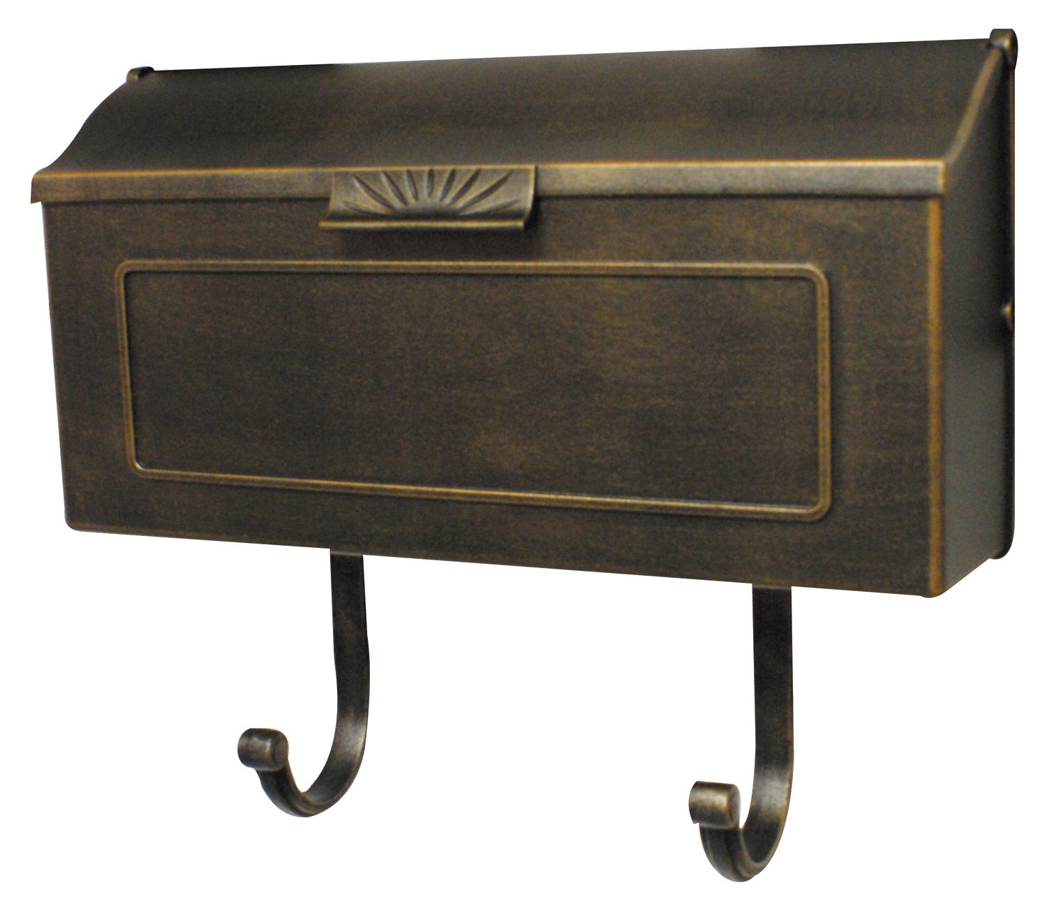 Special Lite Products SHH-1006-BRZ Horizon Horizontal Mailbox, Bronze