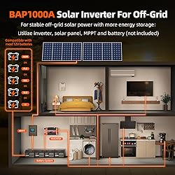 BELTTT 1000Watt Pure Sine Wave Inverter 12V DC to