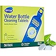 apptrin Water Bottle Cleaning Tablets, 36 Pack Bottle Clean Tablet Hydration Bladder Cleansing Tablets for All Plastics and Glass Drinking Containers