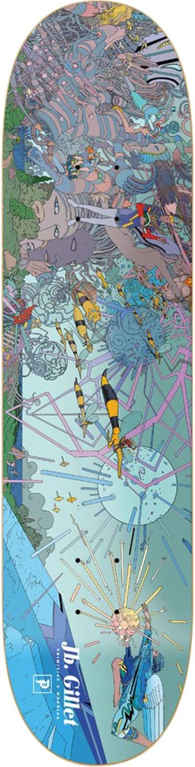 Primitive Skateboarding JB Gillet Moebius Major Fresque Skateboard Deck - 8.1" x 31.62"