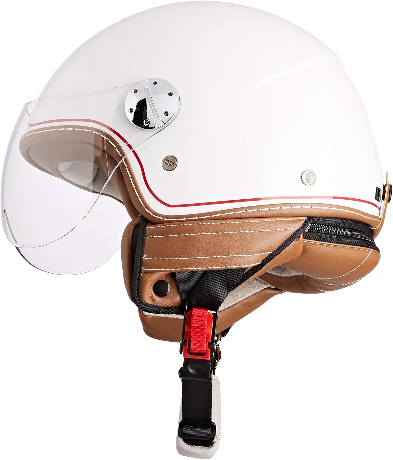 Moto, accessori e componenti CGM 109V Santa Monica Casco demi jet Nero  Opaco XS Abbigliamento protettivo revestida.com