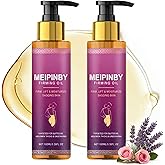 MEIPINBY 2 PCS Body Firming Oil - Fast-Absorbing Hydration to Tighten & Firm Arms, Chest, Thighs - Enriched with Vitamin E, Rosehip, Almond Oils - Post-Shower Treatment for Women 2x100ml