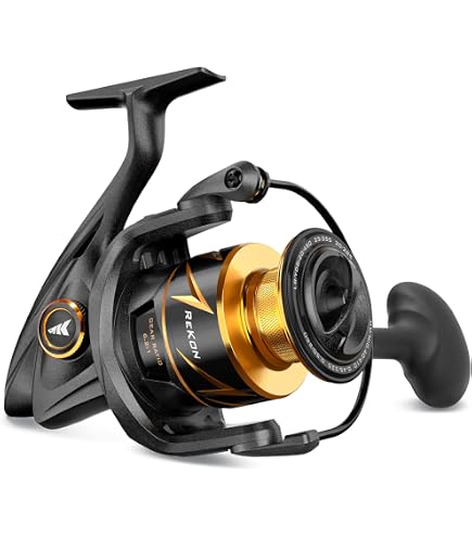 Havnton CT Surf Saltwater Fishing Reels, 5+1 Double-Shielded Stainless-Steel BB, 22LBs Max Drag, 5.2 Gear Ratio, CNC Aluminum Spool & Handle Freshwater and Saltwater Spinning Reel (CT, 2000) : Sports