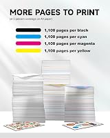 KATRIZ 405XL Ink Cartridges Black Cyan Magenta Yellow 4 Pack for Epson WF-7830 view 3
