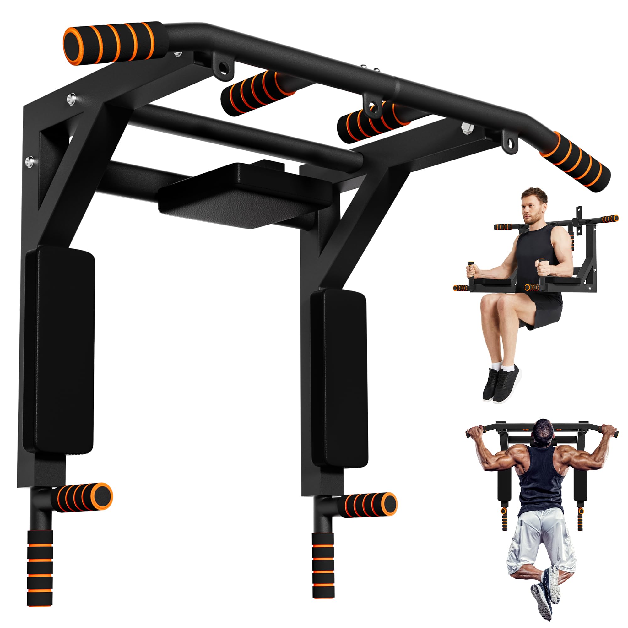 FICTOR Pull Up Bar Wall Mounted, Heavy Duty Wall